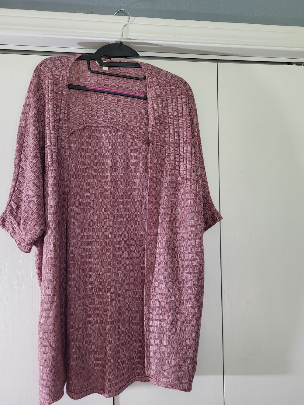 Rolla Coster Lightweight Mauve Open-Front Cardigan Shrug